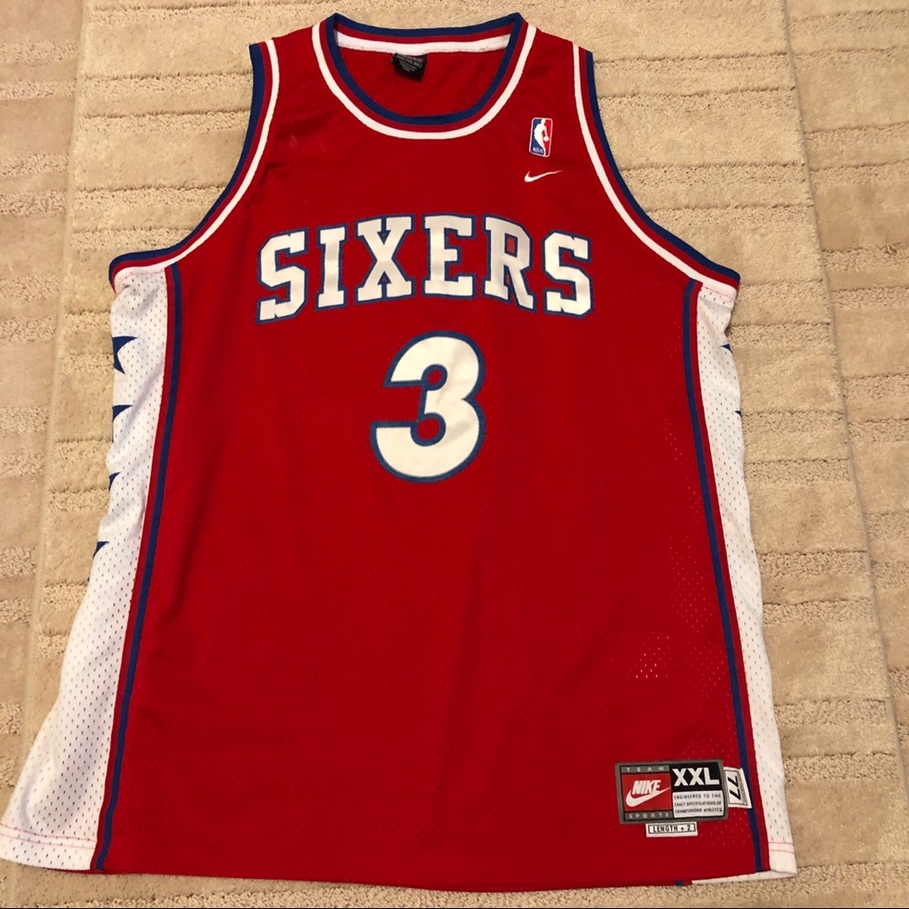 Allen Iverson nba sixers Jersey